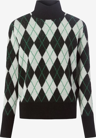 Pull-over Marie Lund en noir : devant