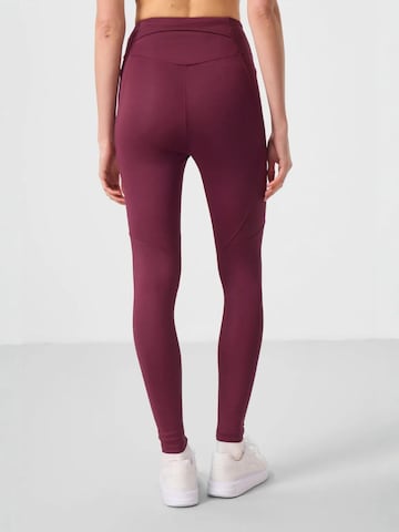Tommy Life Skinny Leggings in Rood