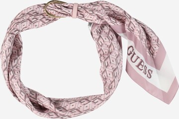 Ceinture GUESS en rose : devant