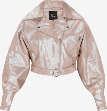 bēšs faina Starpsezonu jaka: no priekšpuses