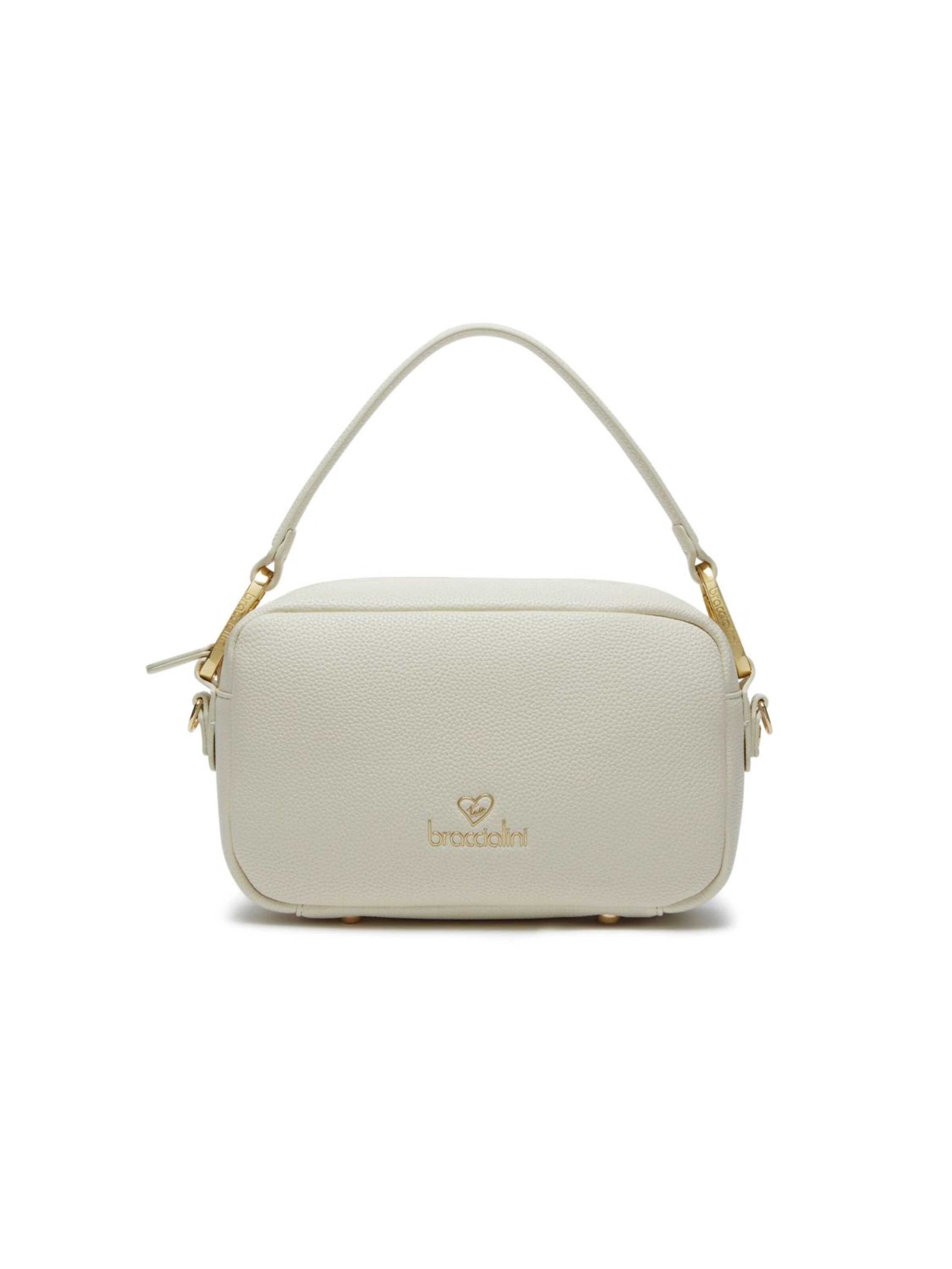 Borsa a tracolla 'Jinny' di Braccialini in beige: frontale