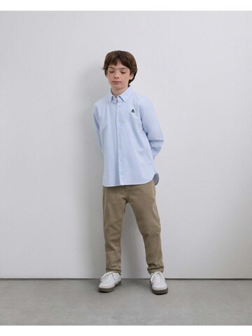 Scalpers Regular fit Button up shirt ' ' in White: front