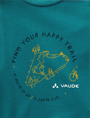 VAUDE T-Shirt 'Lezza' in Blau