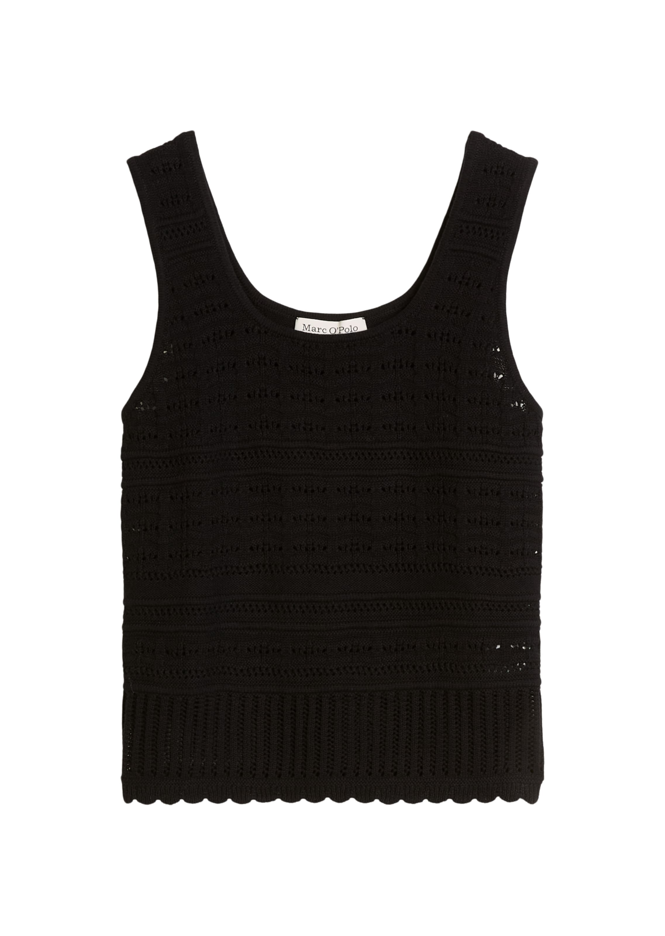 Marc O'Polo Top in Schwarz: Vorderseite