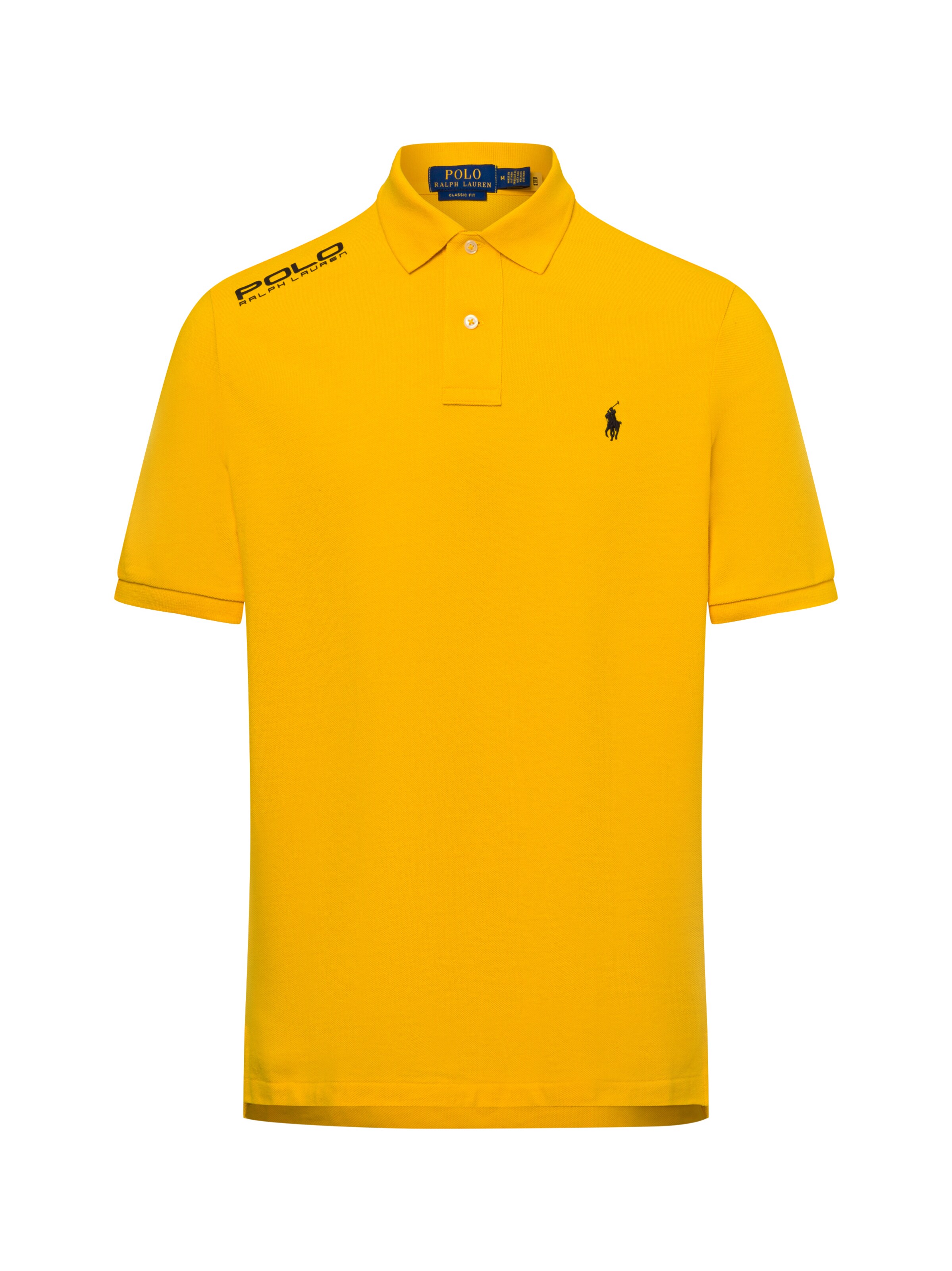 T-Shirt Polo Ralph Lauren en jaune : devant