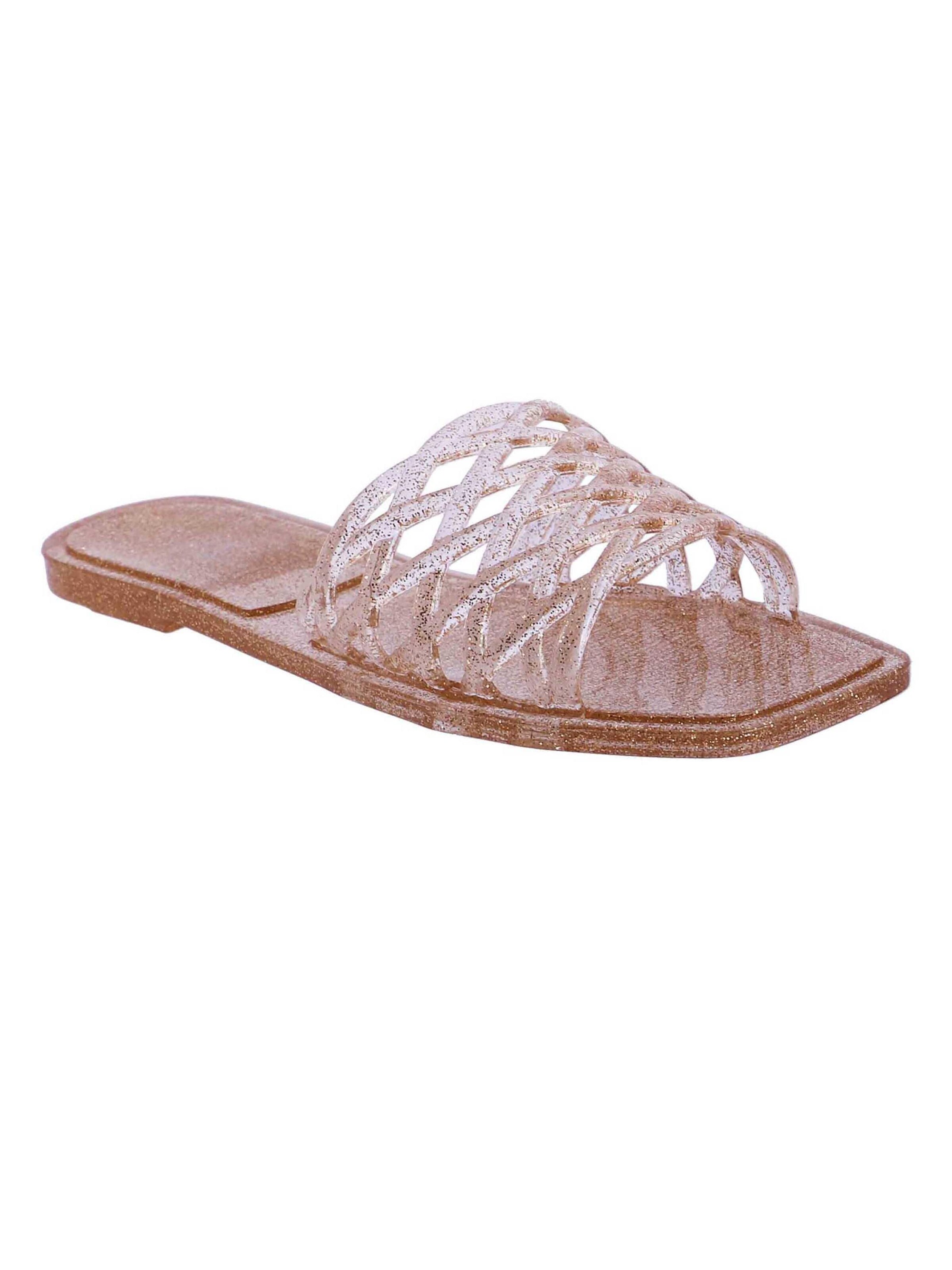 Don Algodon - Zapatos para playa y agua 'Chanclas de agua para mujer Isabelle de pvc' en beige