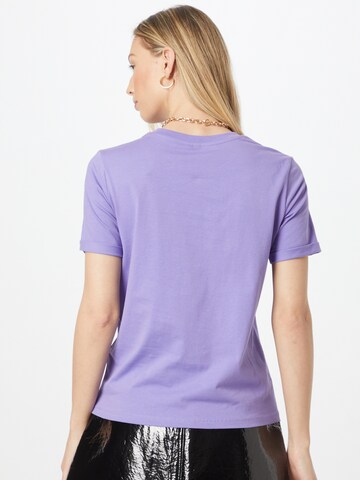 PIECES Shirt 'Ria' in Purple