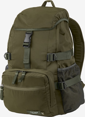 Zaino di TUCANO in verde: frontale