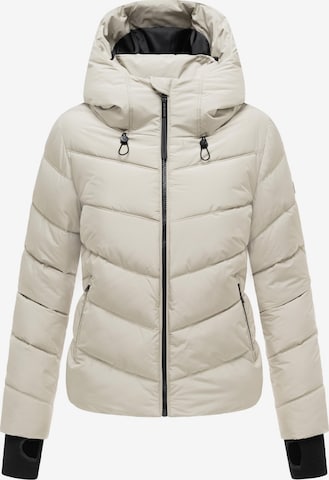 Veste d’hiver MARIKOO en gris : devant