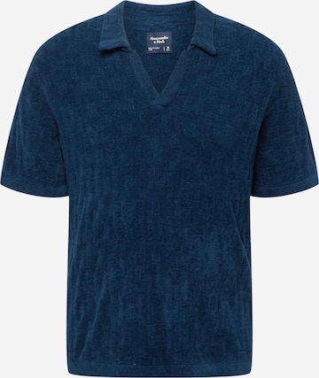 Abercrombie & Fitch - Sweatshirt 'TERRY SWOLO' em azul: frente