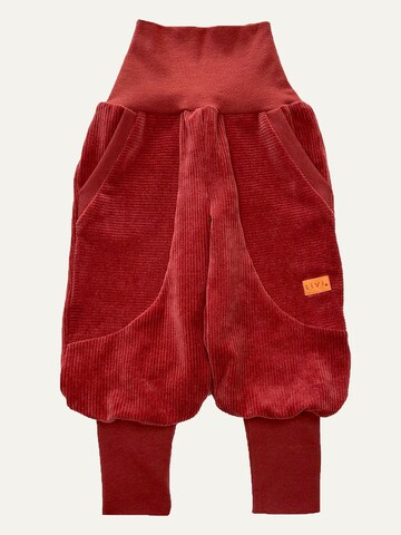LiVi BERLIN Baggy Pants 'NICKYCORD' in Red: front