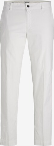 JACK & JONES Regular Chino Pants in White: front