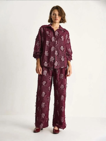 Bianco Lucci Broekpak in Rood: voorkant