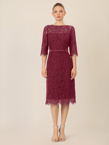 APART Cocktail Dress in Red: front
