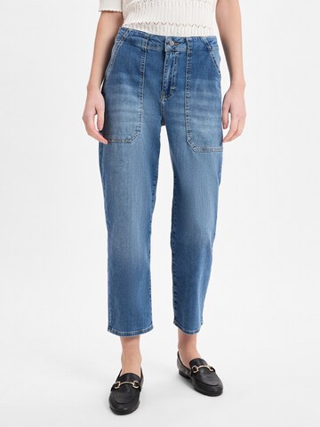Someday Loosefit Jeans 'Corah Utility' in Blau: Vorderseite