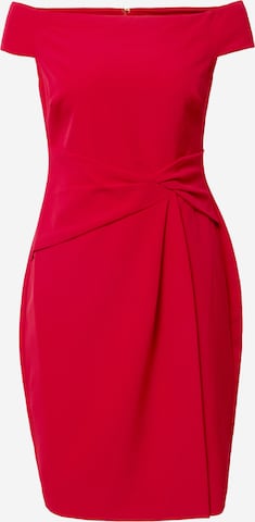 Robe de cocktail 'SARAN' Lauren Ralph Lauren en rouge : devant