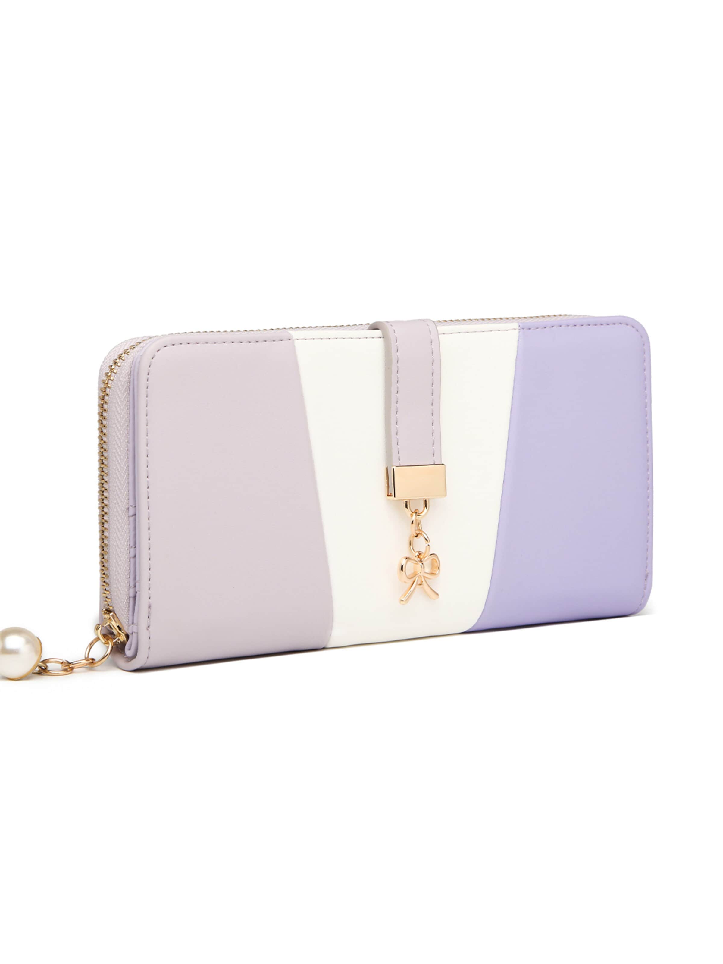 Miss Lulu Wallet in Purple