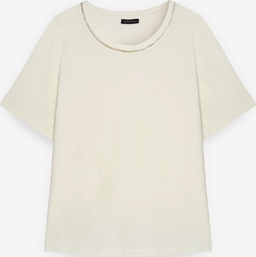 T-shirt Fiorella Rubino en blanc : devant