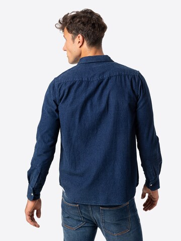 Superdry Regular Fit Hemd 'Resurrection' in Blau