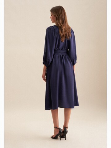SEIDENSTICKER Dress 'Schwarze Rose' in Blue