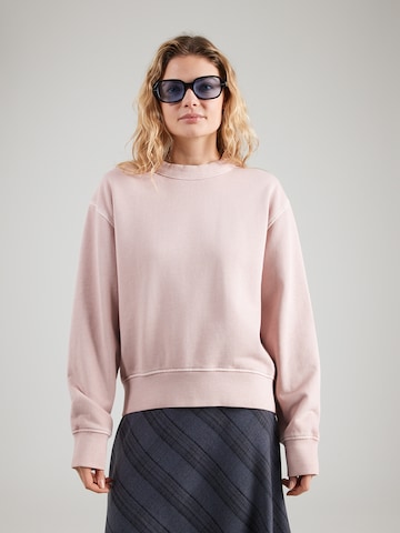 G-STAR Sweatshirt i rosa: framsida