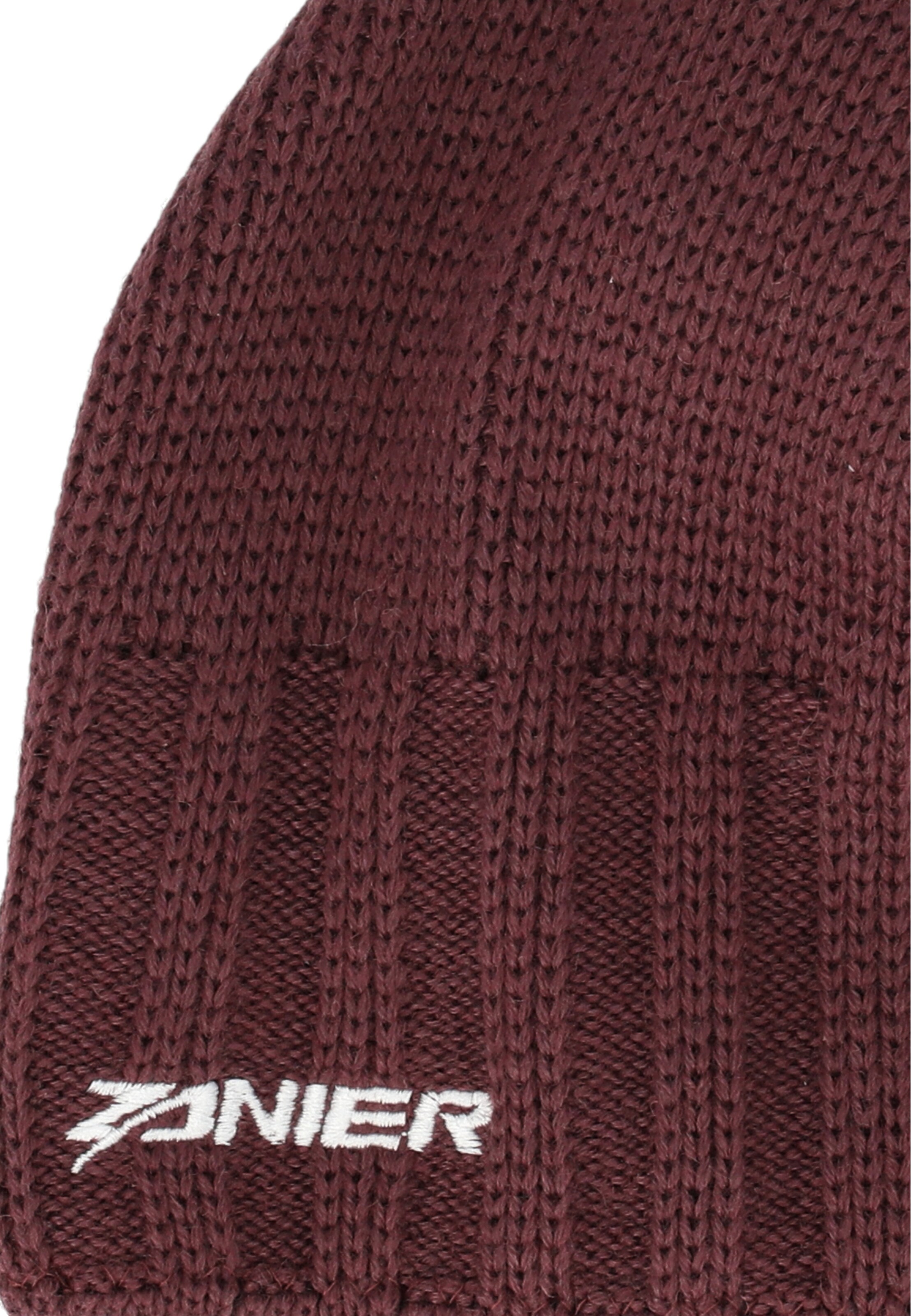 Zanier Beanie 'Isar UX' in Red