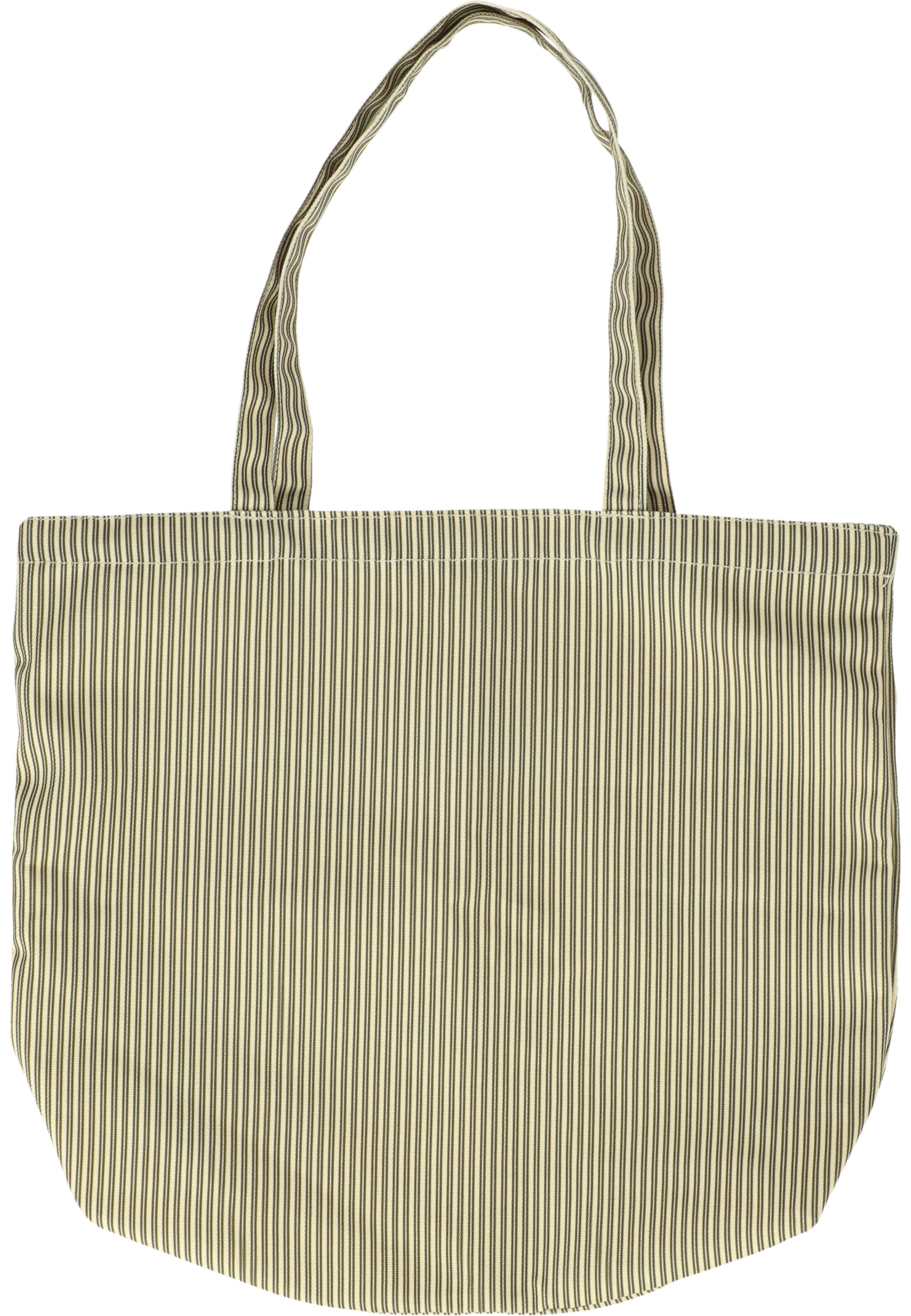 NOU Handbag 'Striped' in Beige