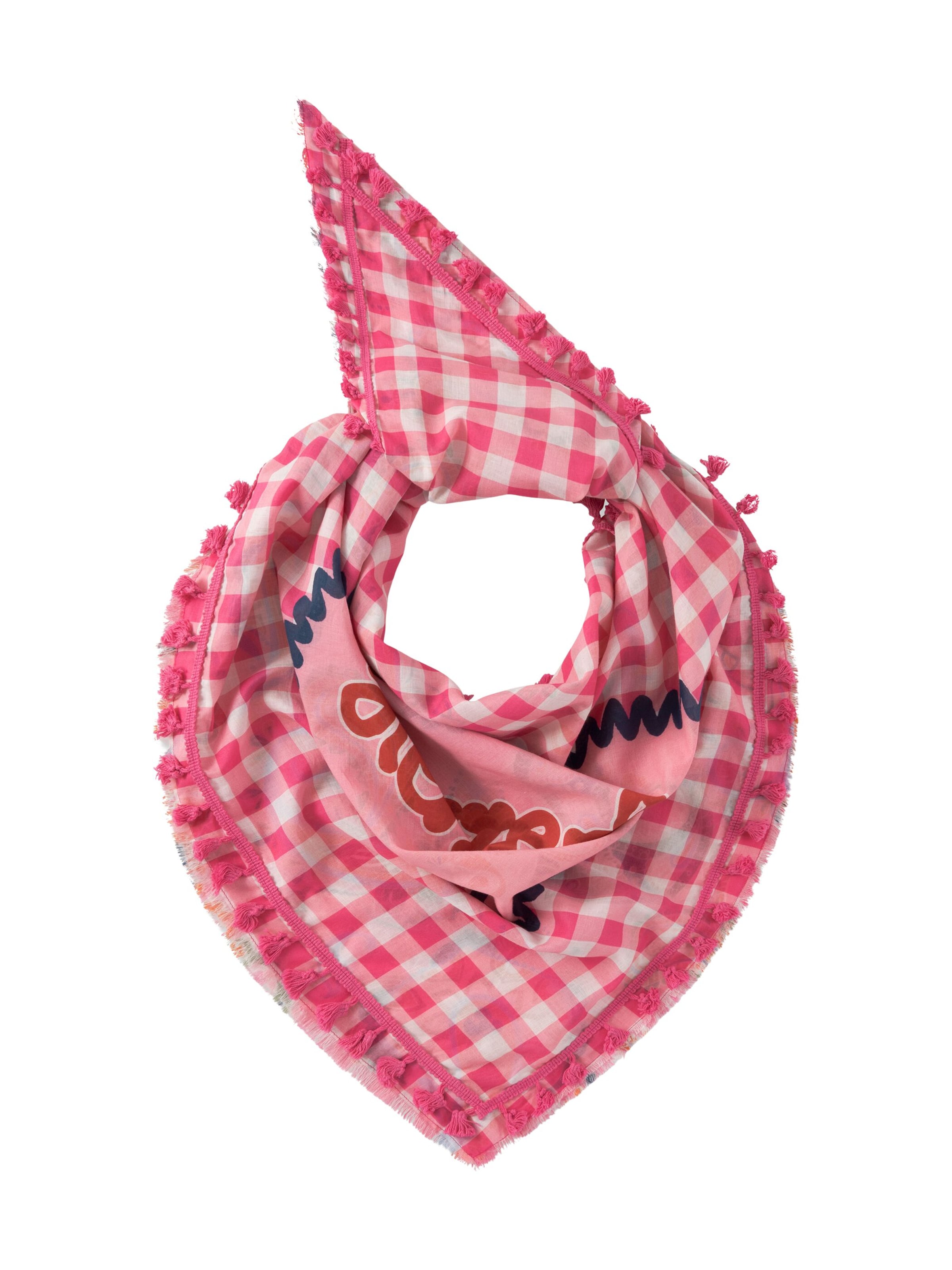 Foulard CODELLO en rose : devant