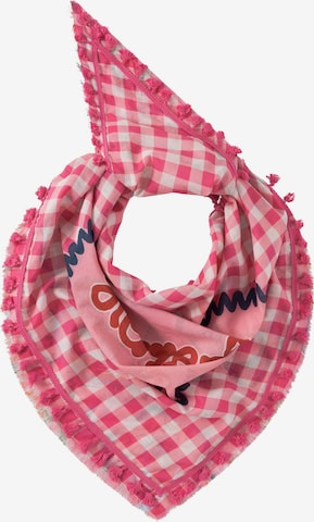 Foulard CODELLO en rose : devant