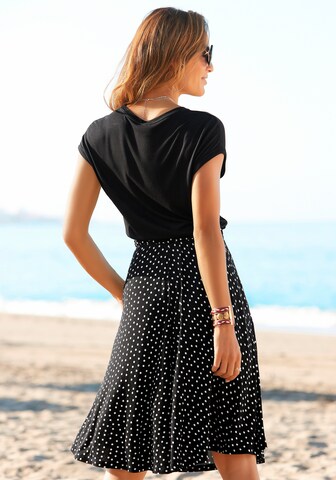 BEACH TIME Kleid in Schwarz