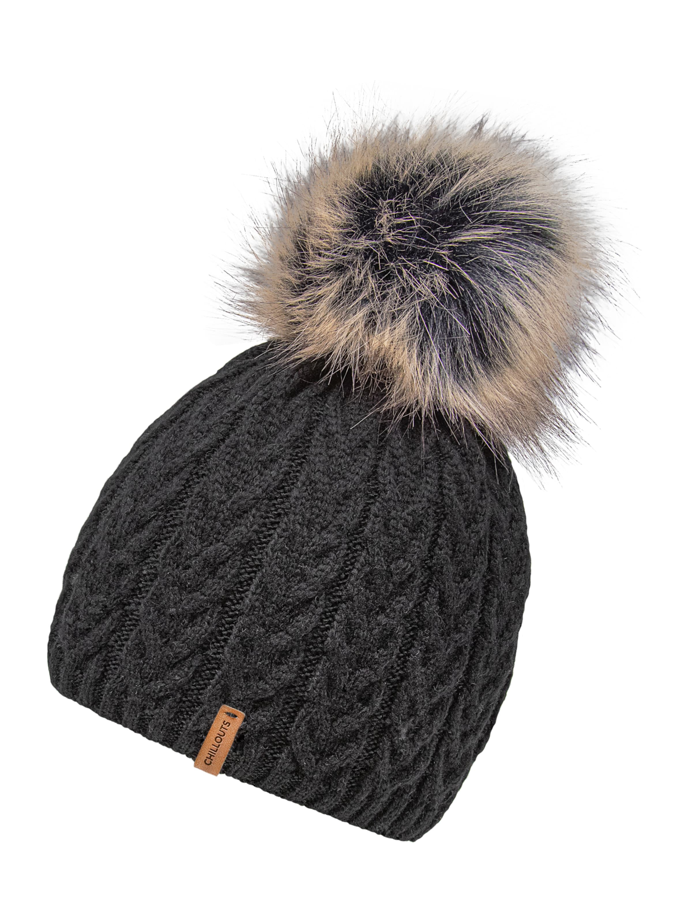 chillouts - Gorros 'Tabea' em preto: frente