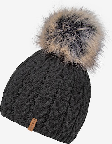 chillouts - Gorra 'Tabea' en negro: frente