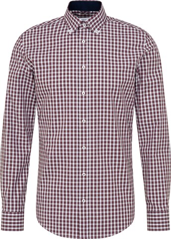 SEIDENSTICKER Slim fit Business Shirt ' Shaped ' in Red