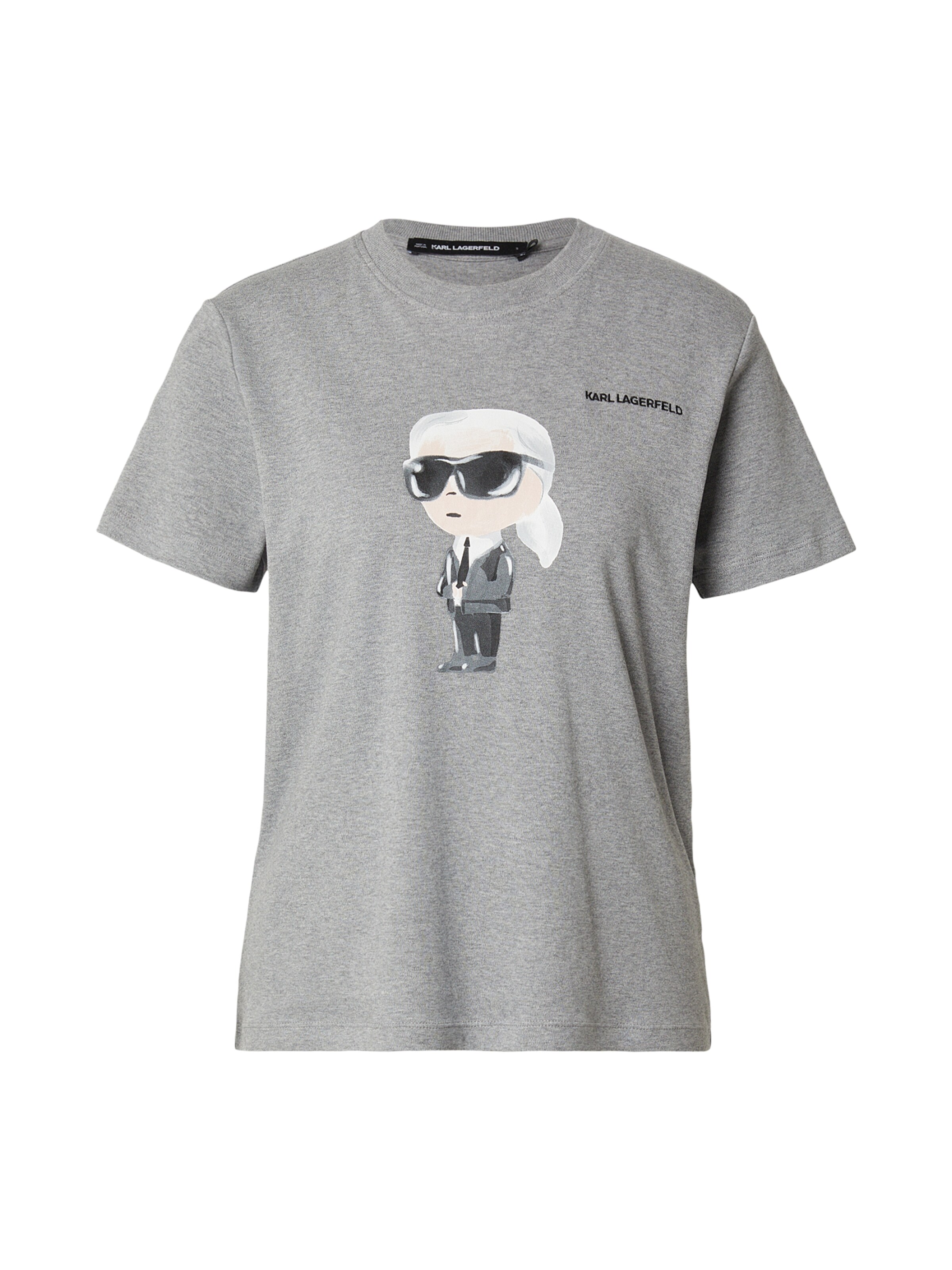Karl Lagerfeld - Camisa em cinzento: frente