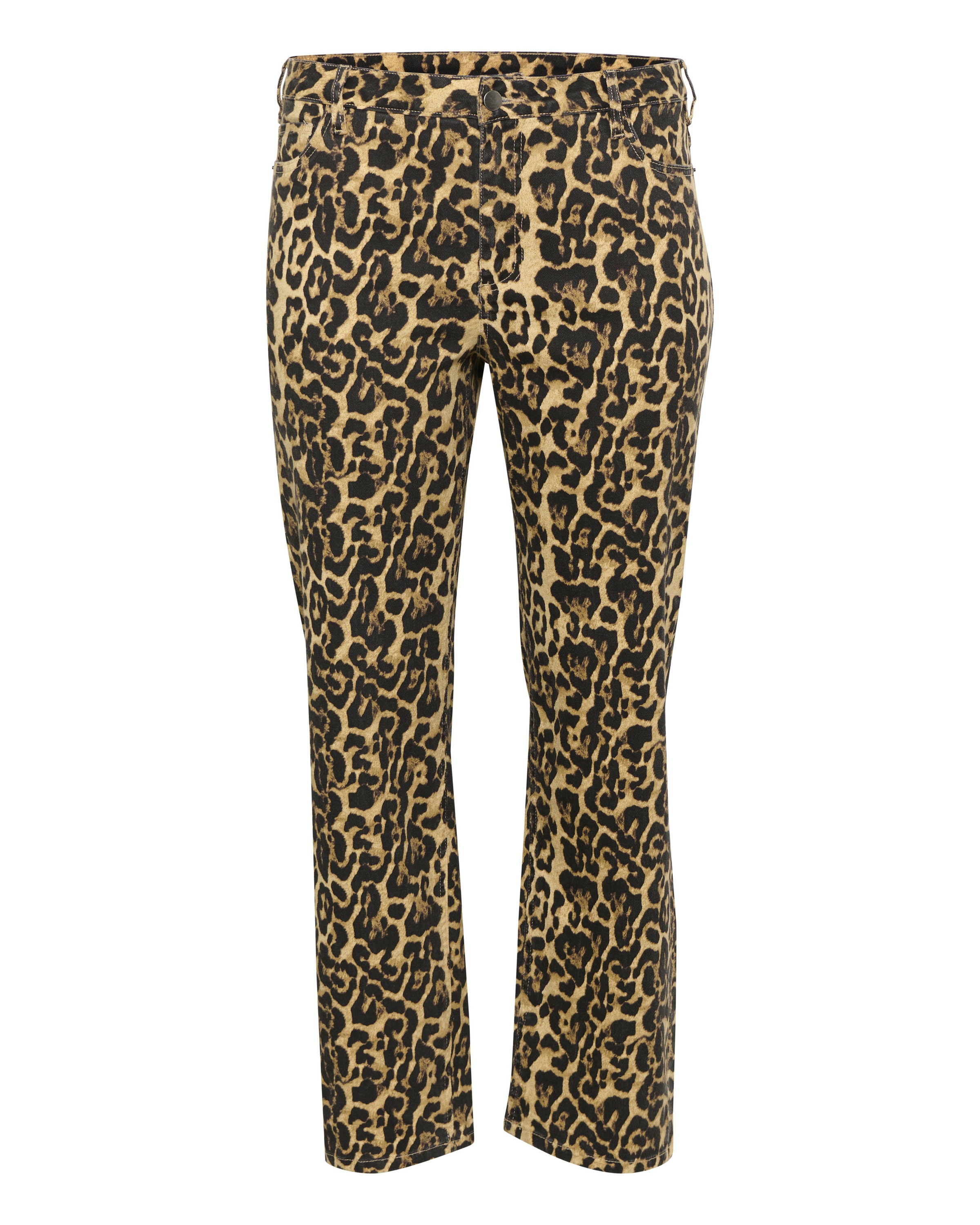 Regular Jean KAFFE CURVE en beige : devant