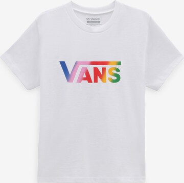 VANS T-shirt 'FLYING' i vit: framsida