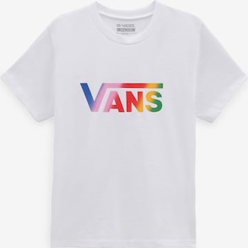 VANS T-shirt 'FLYING' i vit: framsida
