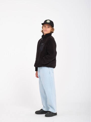 Volcom Fleece jas 'Muzzer Fuzzar' in Zwart