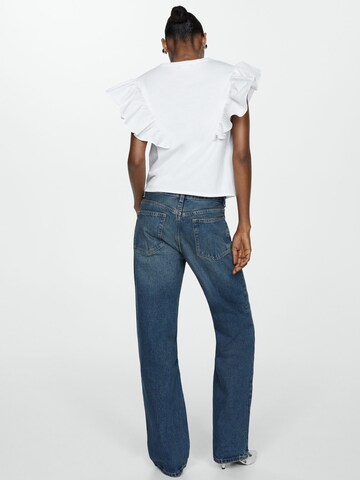 T-shirt MANGO en blanc