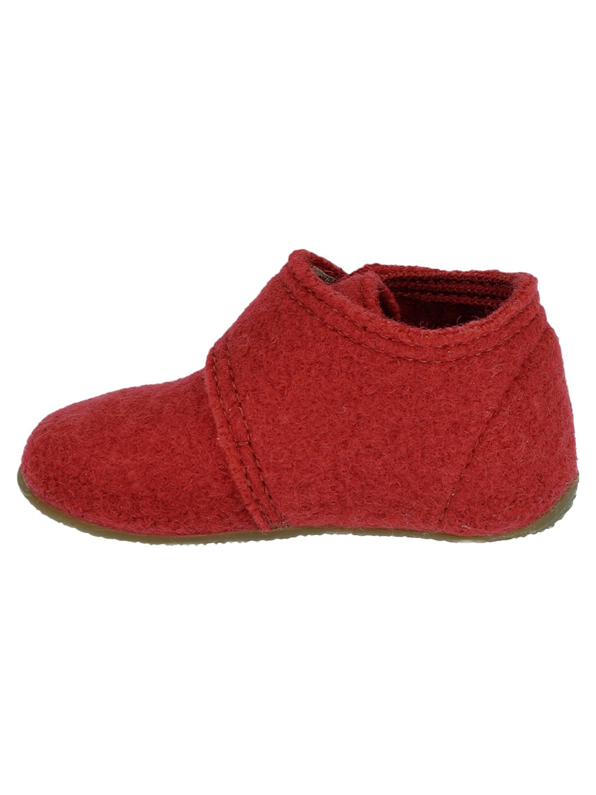 Living Kitzbühel Huisschoenen 'Schurwolle' in Rood