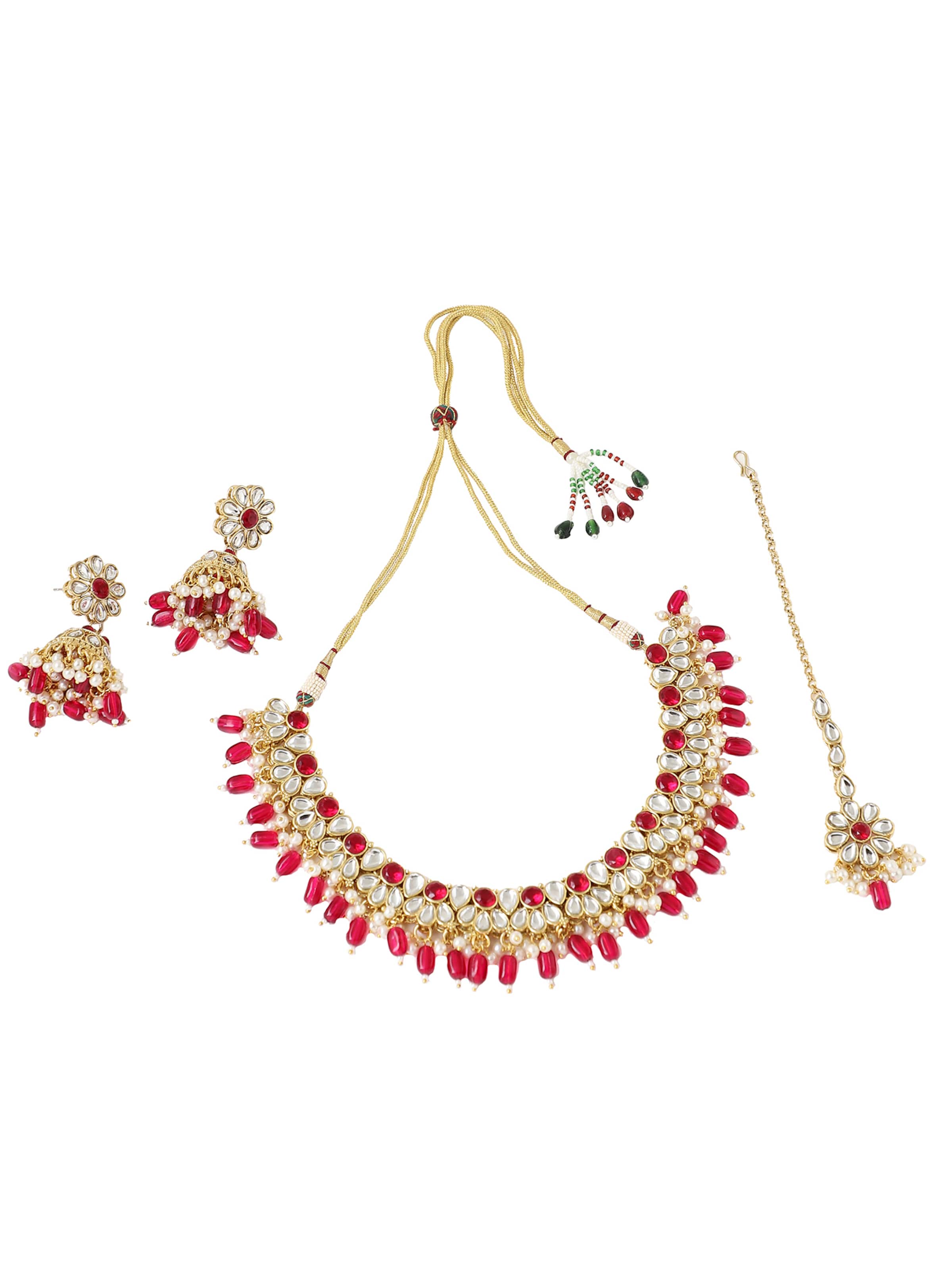 sarkans SOHI Rotaslietu komplekts 'Sachi': no priekšpuses