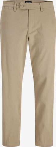 JACK & JONES Lużny krój Chinosy 'JPSTKANE HANK' w kolorze beżowy: przód