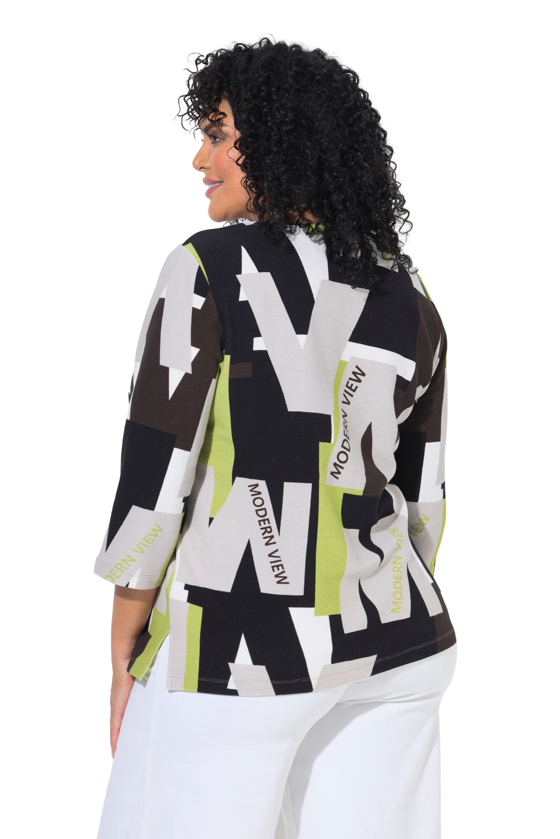 Ulla Popken Shirt in Weiß
