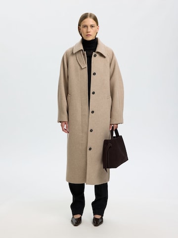 SELECTED Välikausitakki 'SLWRAEY' värissä beige: etupuoli