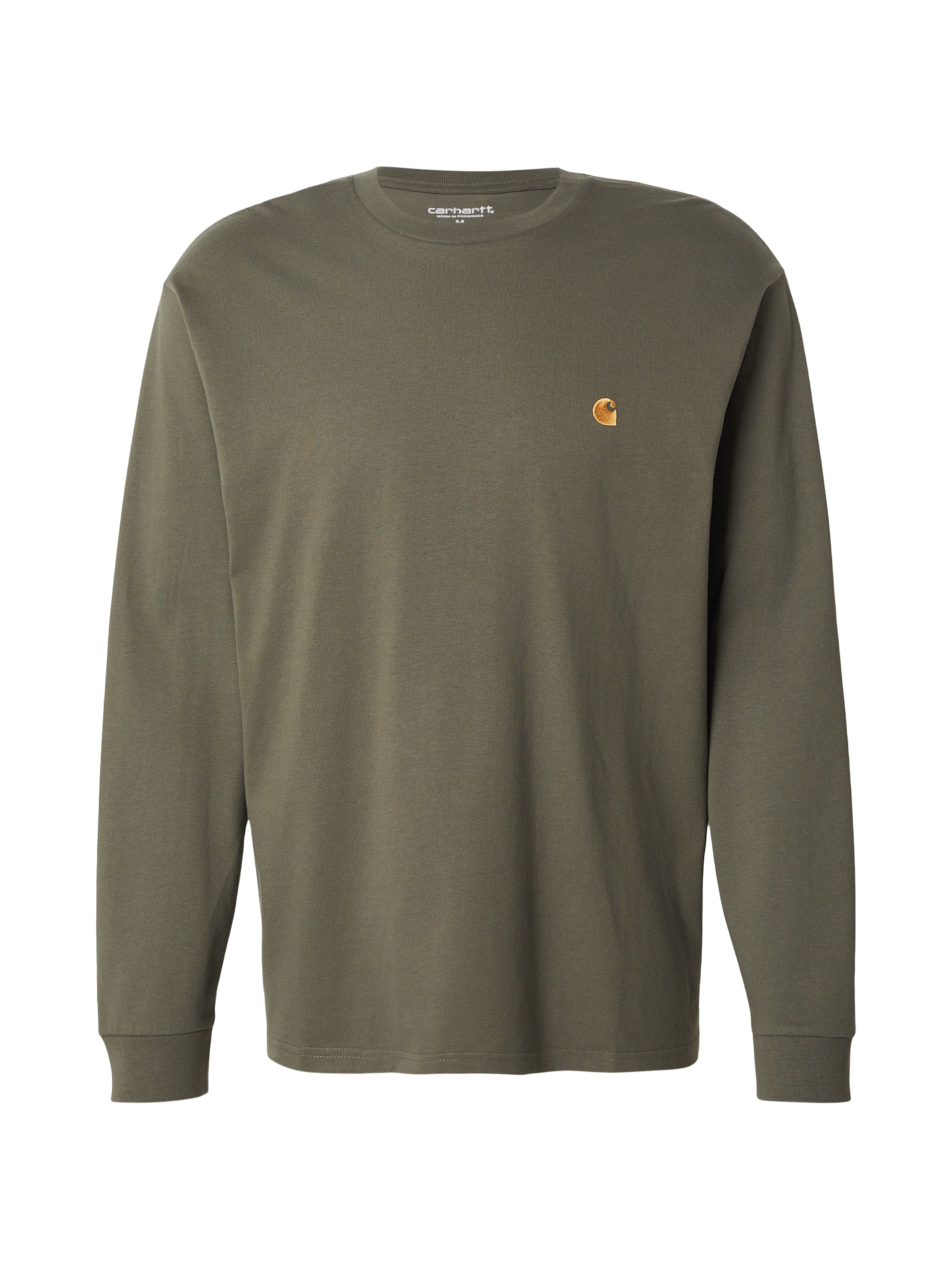 Carhartt WIP Футболка 'Chase' в Зеленый: спереди