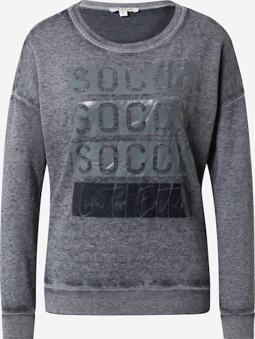 Soccx Sweatshirt in Blue: front