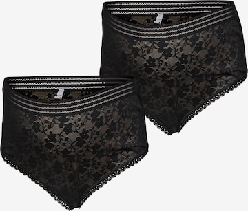 MAMALICIOUS - Cueca 'HAILEE' em preto: frente