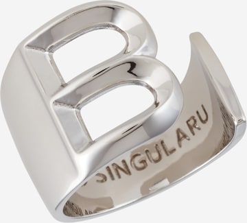 Singularu Ring in Silver: front