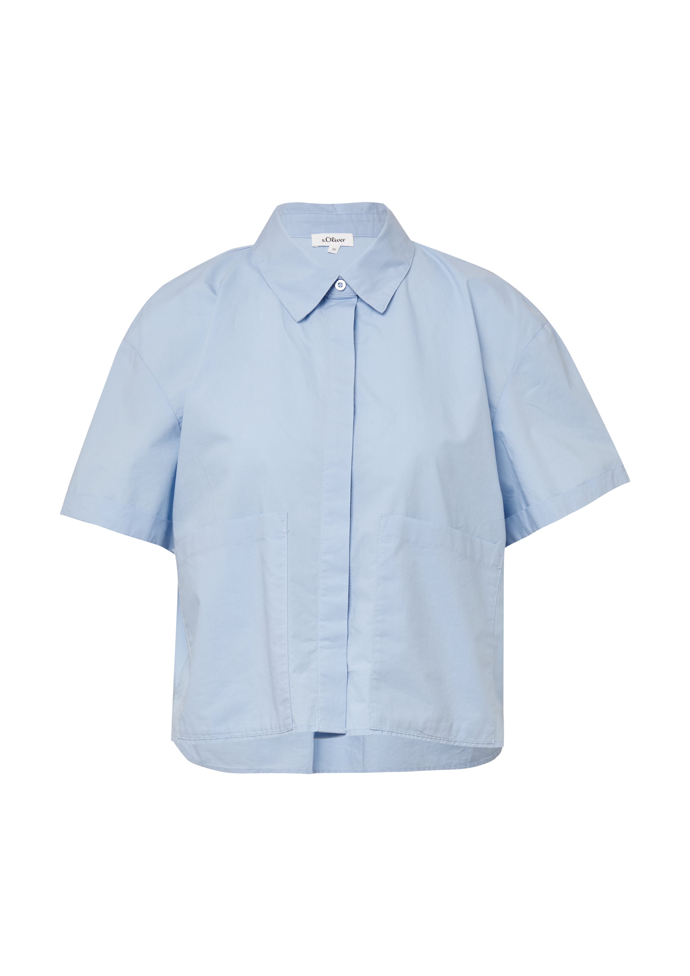 Chemisier s.Oliver en bleu : devant