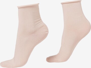 CALZEDONIA Socks in Pink: front